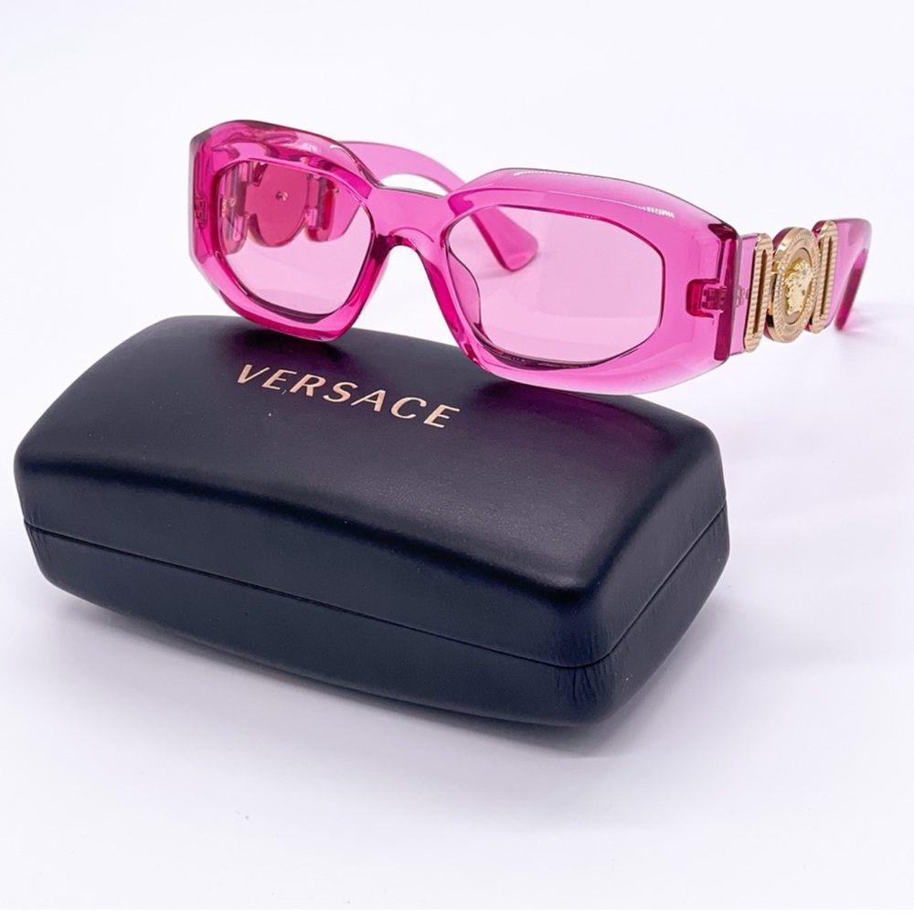 VERSACE Pink MEDUSA Sunglasses